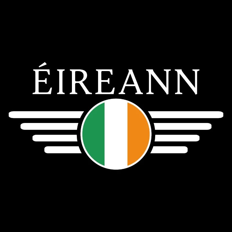 T-shirt design de style irlandais
