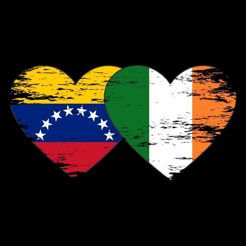 Venezuela Ireland Hearts Collage