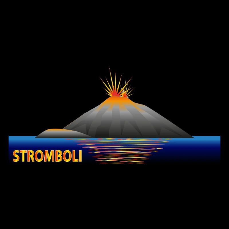 Stromboli volcano always active