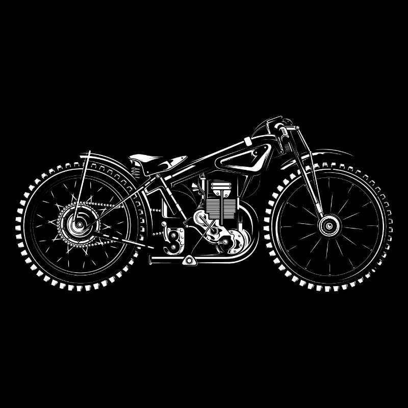 old motorcycle retro biker history icon icon