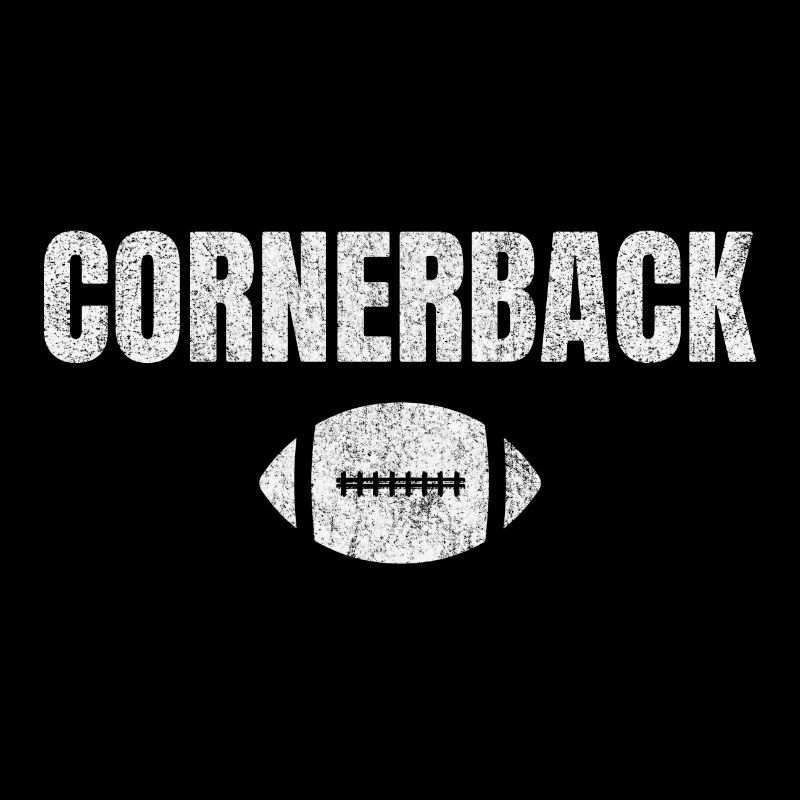 Cornerback Grunge Football