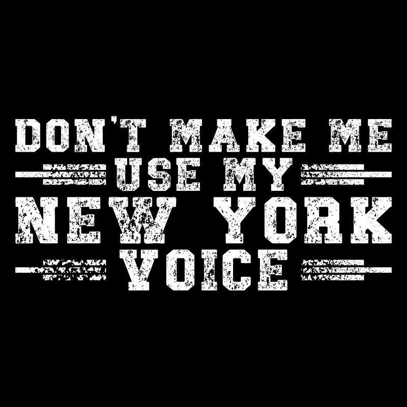 NY Voice Warning Funny Pun For Trevellers