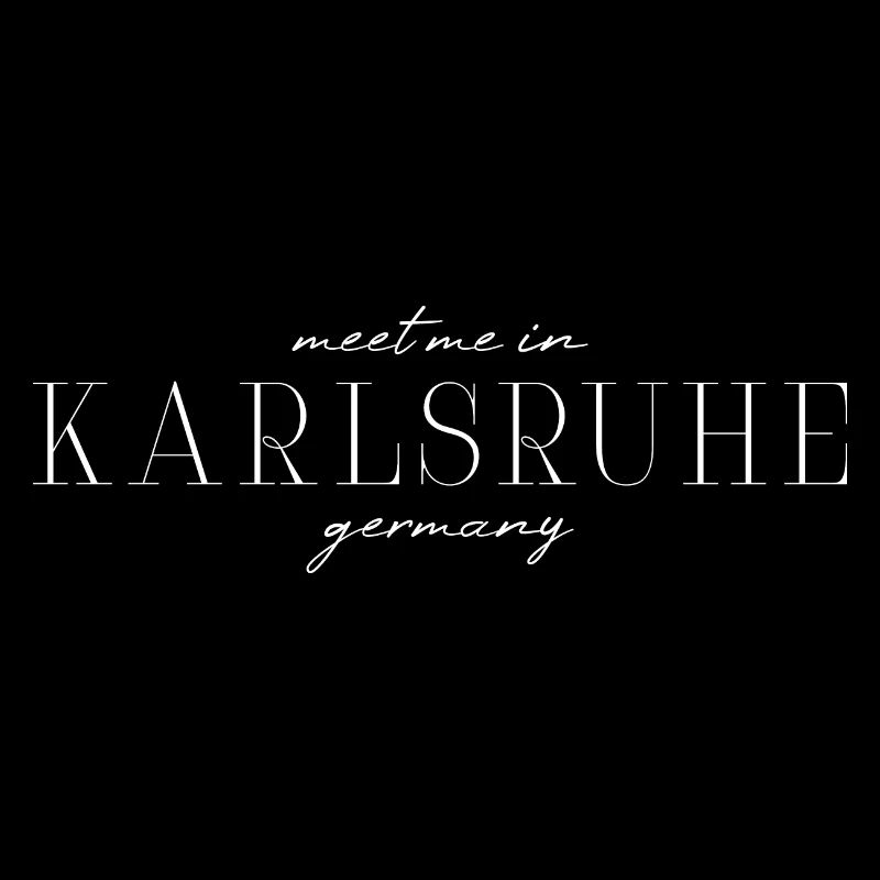 Karlsruhe Germany Elegance Style Design T-Shirt