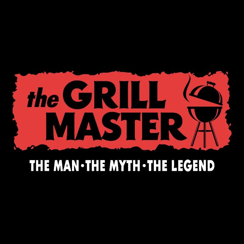 The Grillmaster BBQ Grillen Kultspruch
