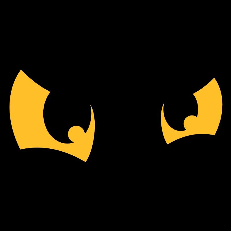 Deux yeux brillants