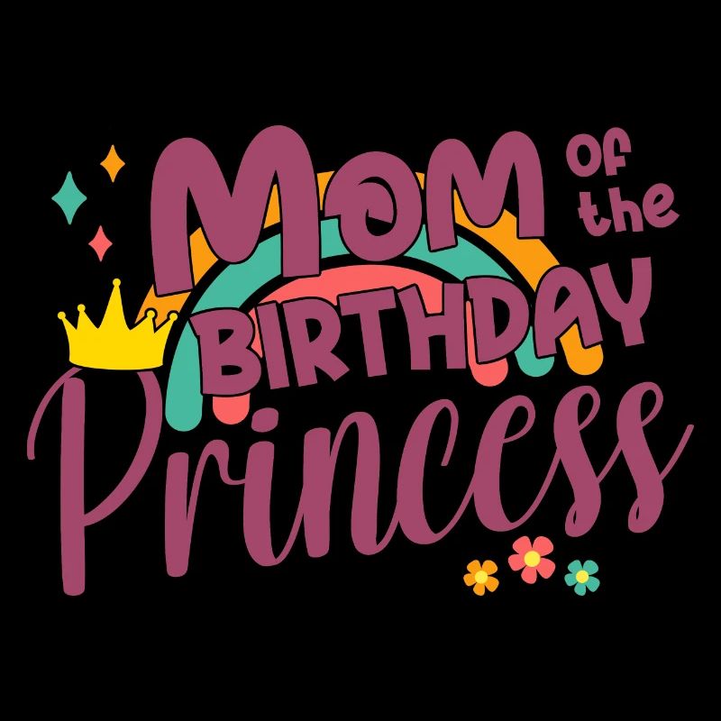 Maman de la princesse d’anniversaire