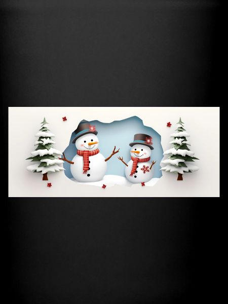 2 small snowmen