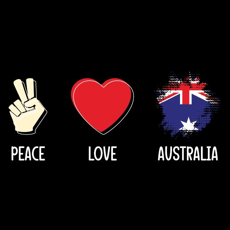 Animaux du drapeau marsupial d’Australie