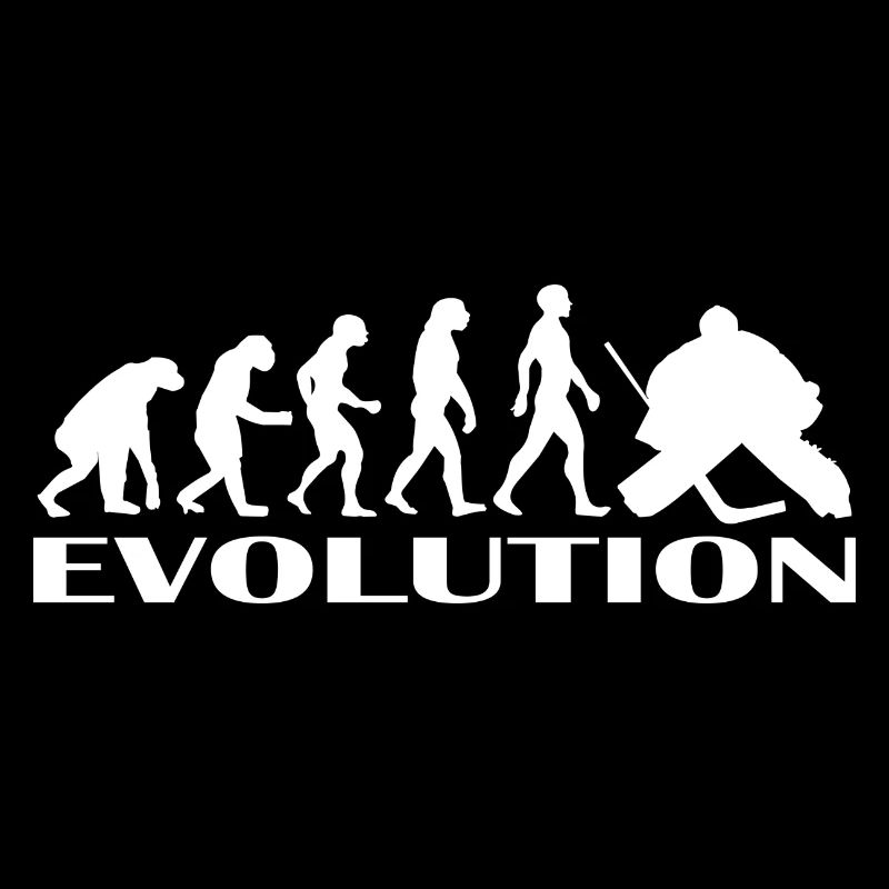 Evolution Eishockey Eishockeyspieler Geschenk idee
