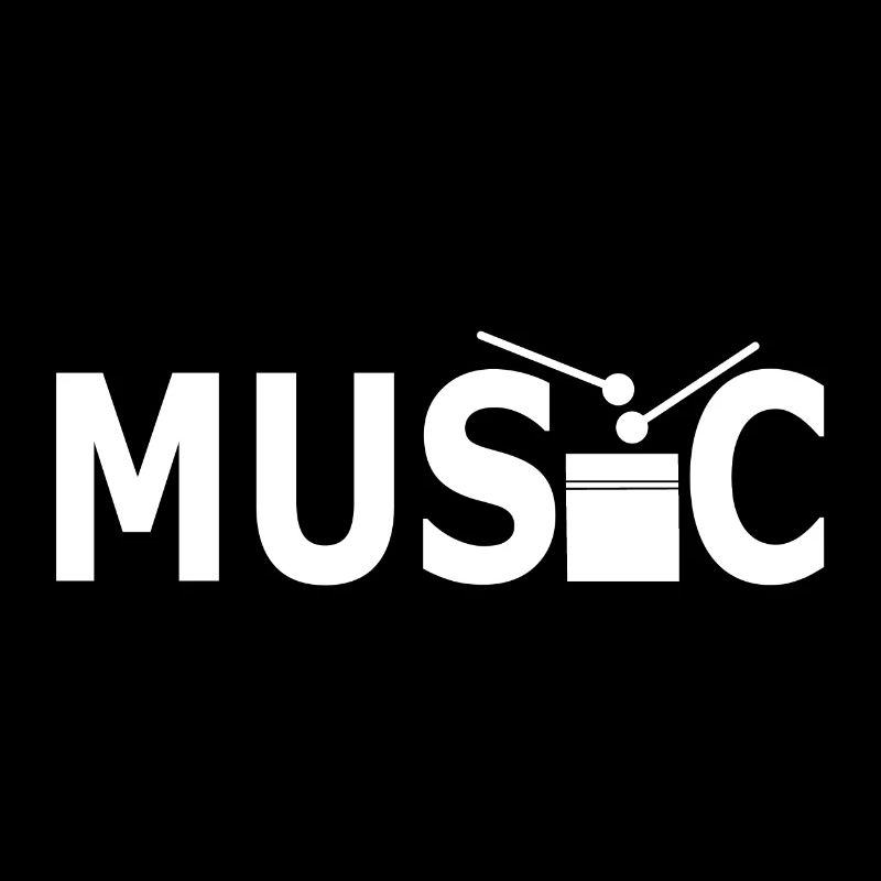 DRUM MUSIC WHITE