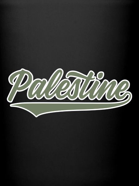 Palestine baseball-style olive-green-white