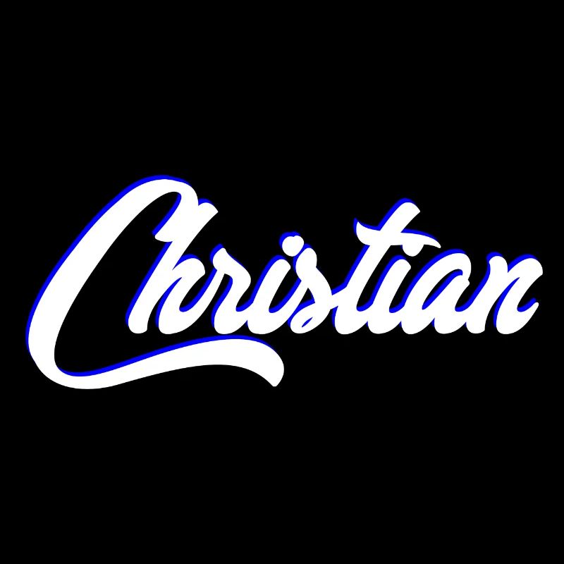 Personalized Christian Name Lettering