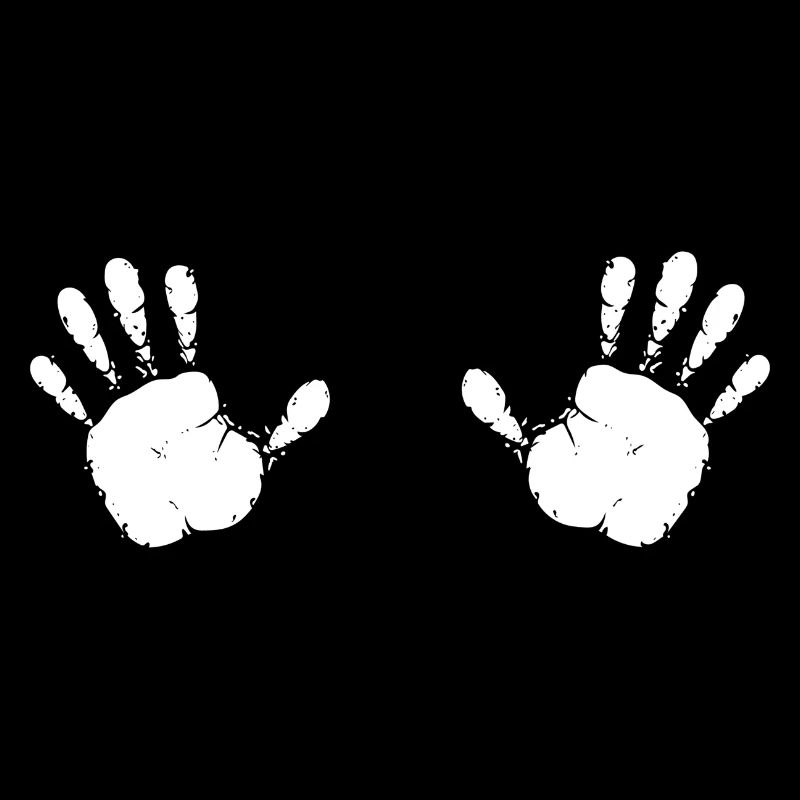 Hands handprints