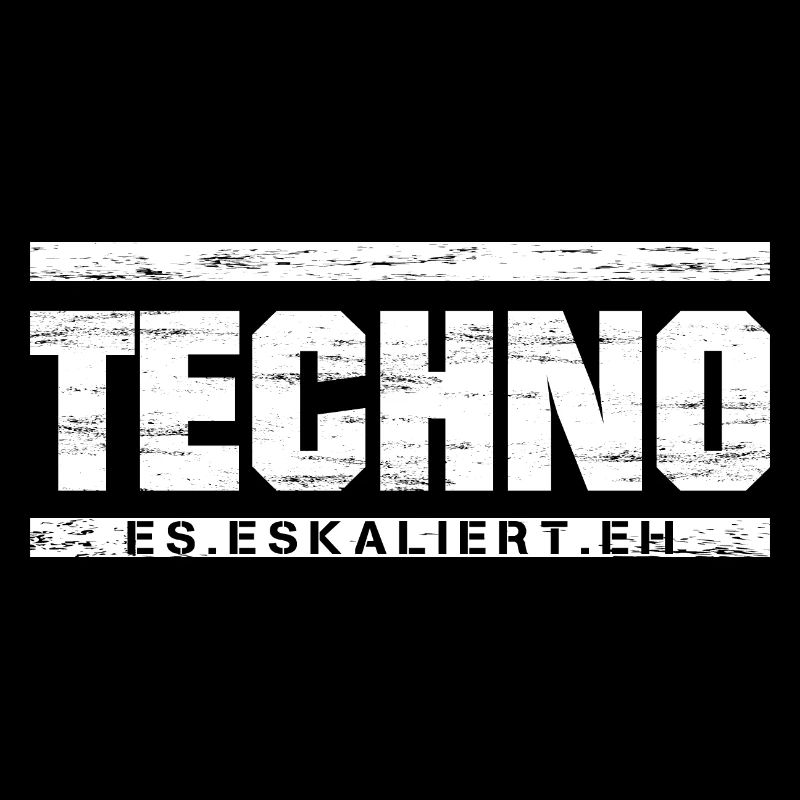 Techno - Rave - Cadeau - Techno merch