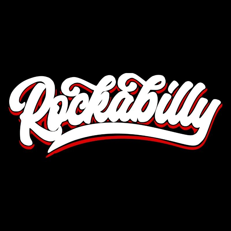 Rockabilly Font Text