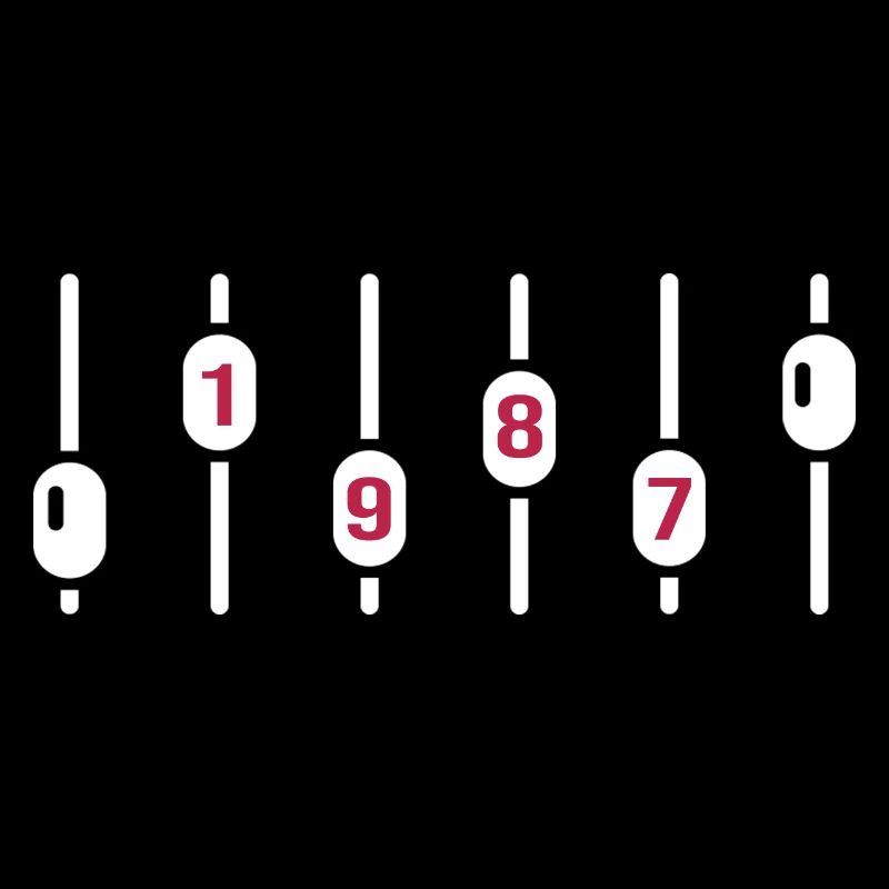 1987 geburtstag jubiläum sound engineer dj disco