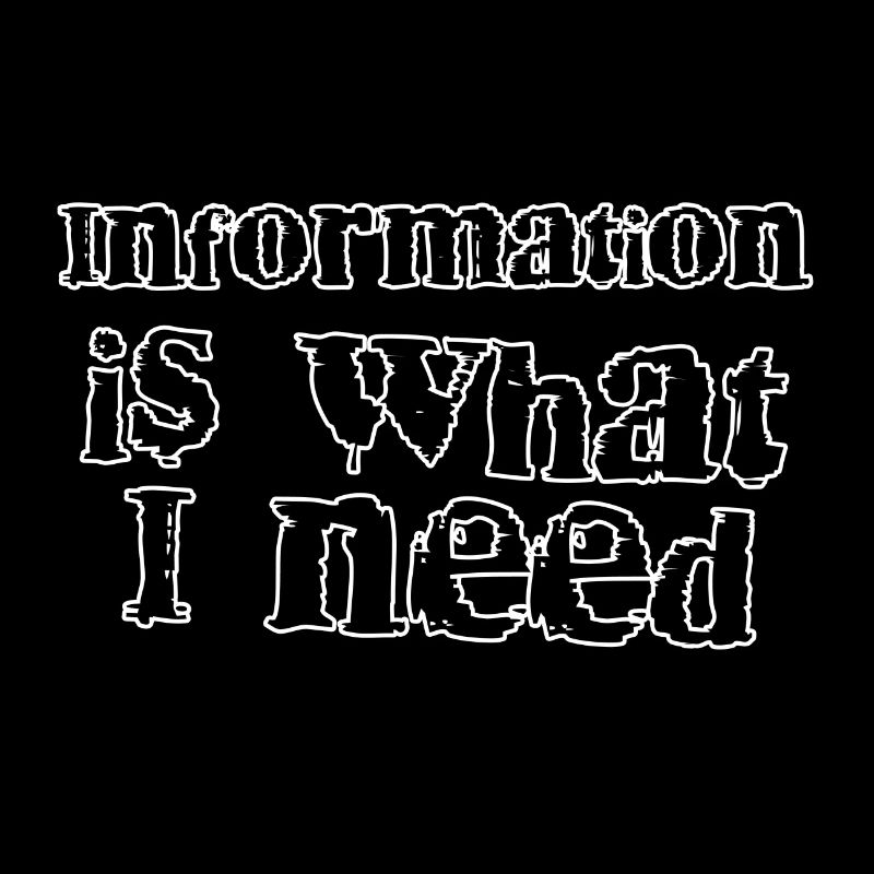 L’information, c’est ce que