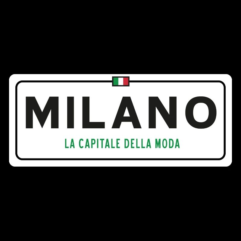Milano town sign