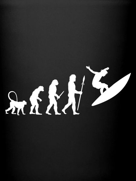 Evolution of surfing