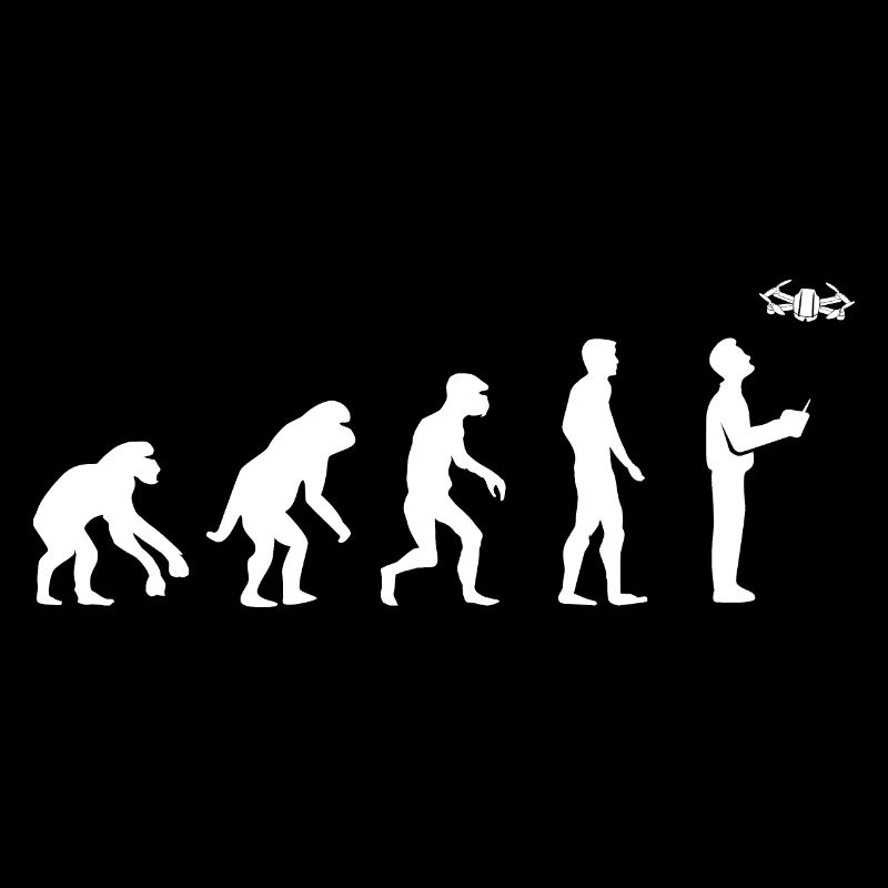 Lustig Pilot Evolution Entwicklung Fliegerei icon