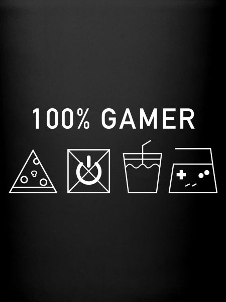 100% Gamer (Version Blanche)