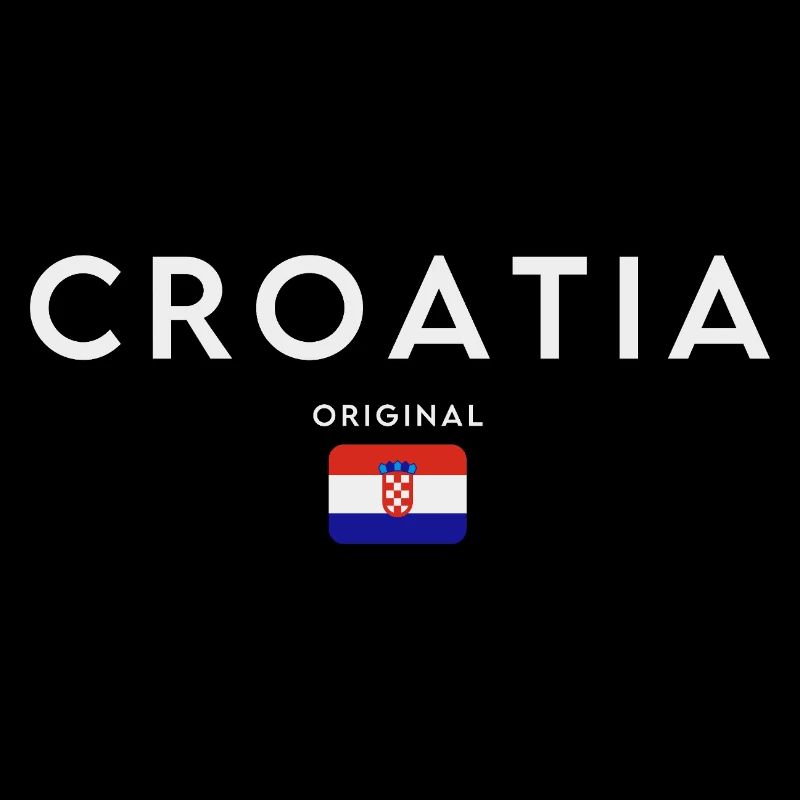 Drapeau croate, fierté croate