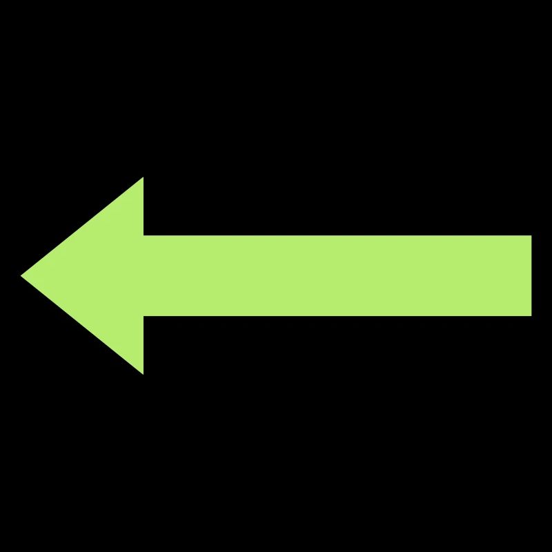 Flèche verte vers la gauche
