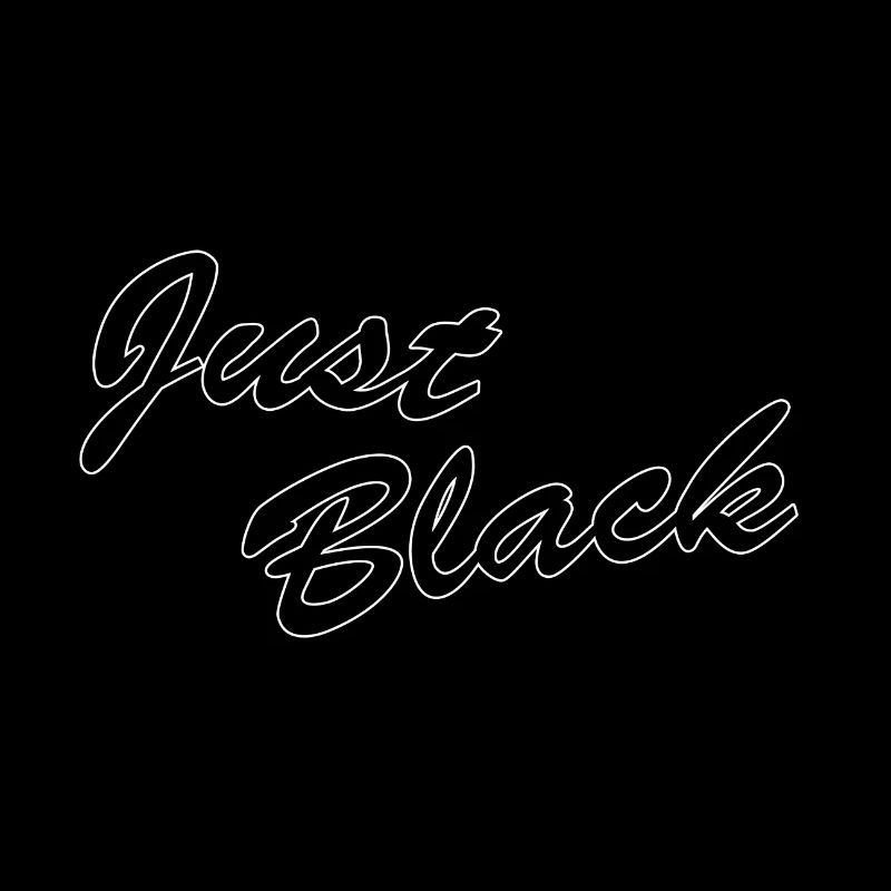 Juste noir