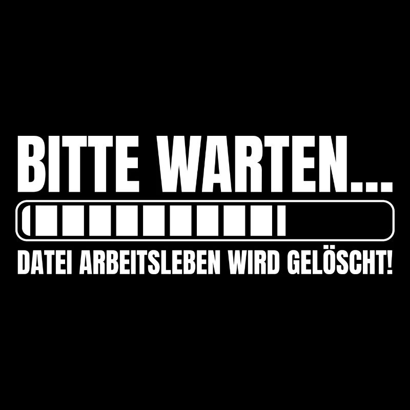 Bitte warten Datei Arbeitsleben wird gelöscht