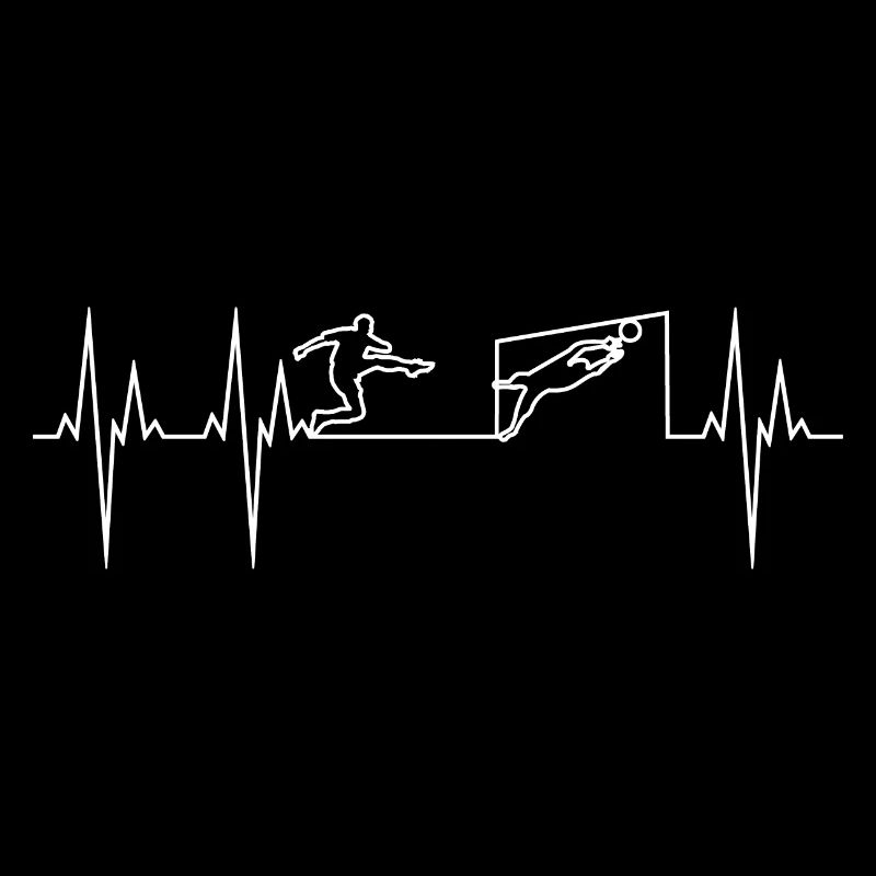 Football électrocardiogramme ECG