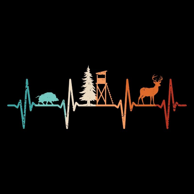 Chasse, Heartbeat, Chasseur, Forestier, Permis de chasse, Red Deer