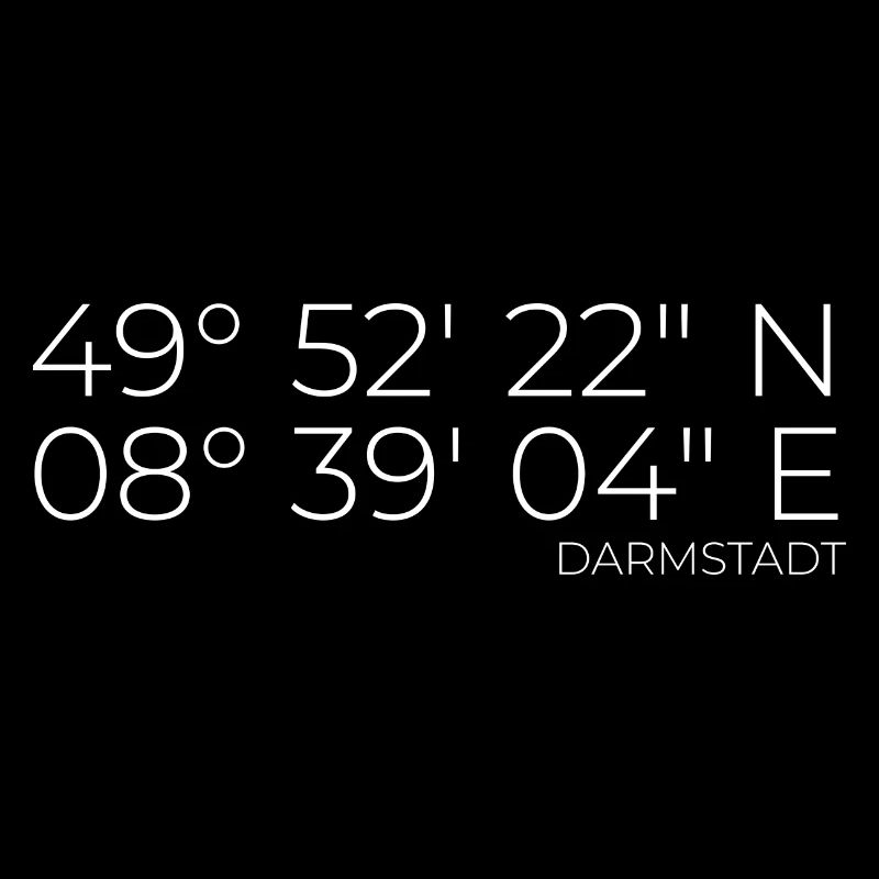 coordinates Darmstadt