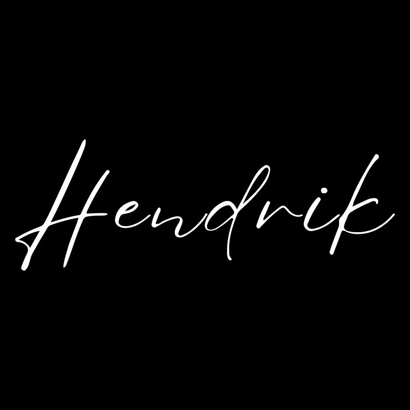 Hendrik Name T-Shirt Gift for Men
