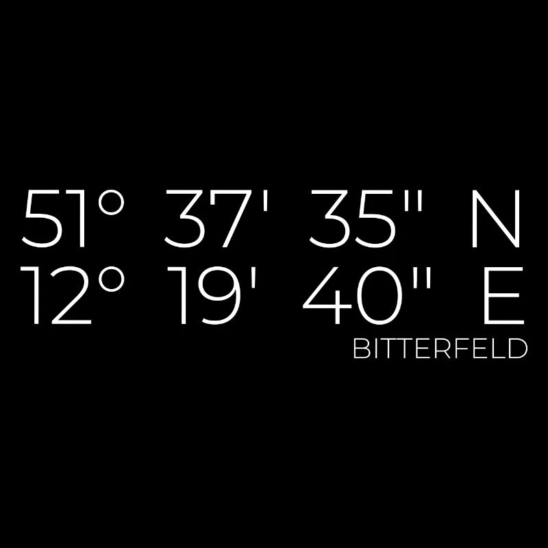 Koordinaten Bitterfeld