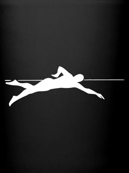 Dynamischer Sprinter Liniengrafik