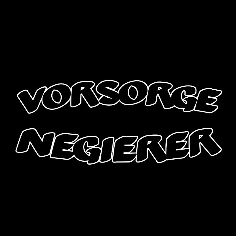 Vorsorge Negierer