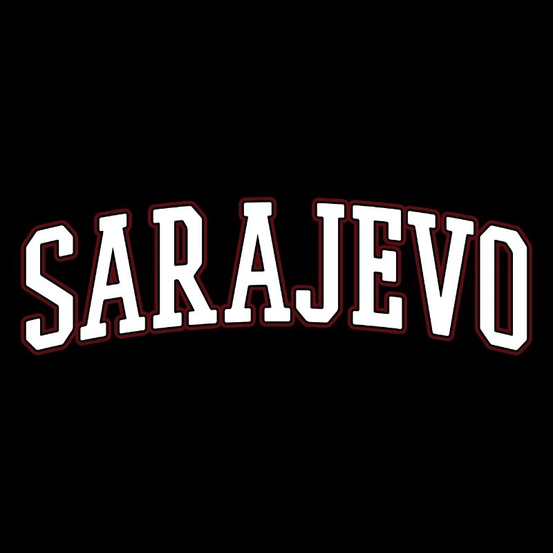 Sarajevo Bold Schriftzug