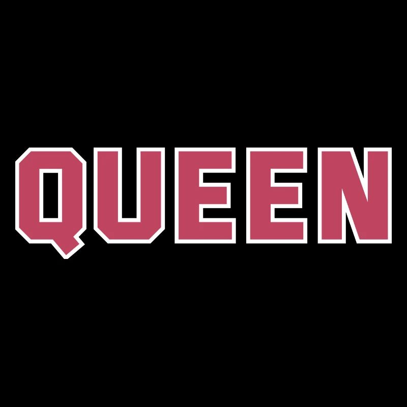 Queen rot Pärchenoutfit