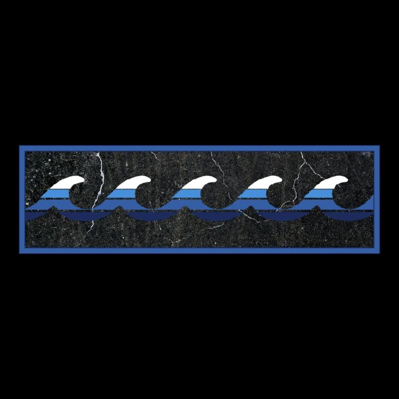 Surfer Logo Blau