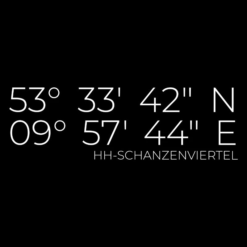 Coordinates Schanzenviertel Hamburg