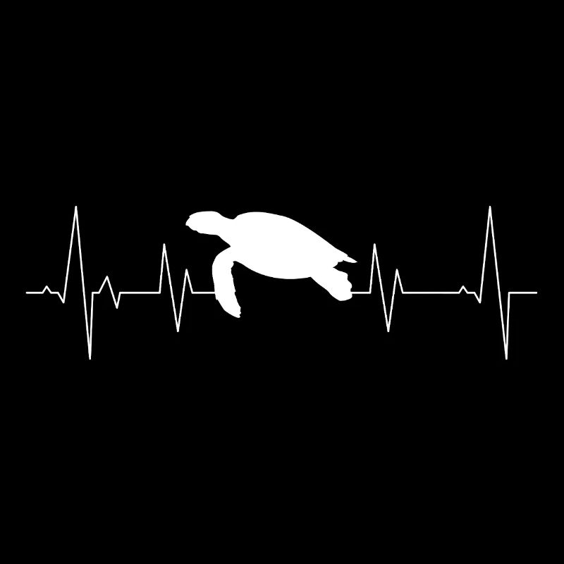 Turtle heartbeat, save the ocean