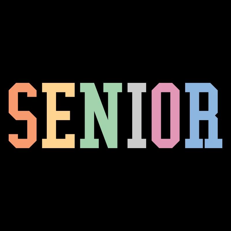 Senior - Student Class Retro Graduation Party Gift