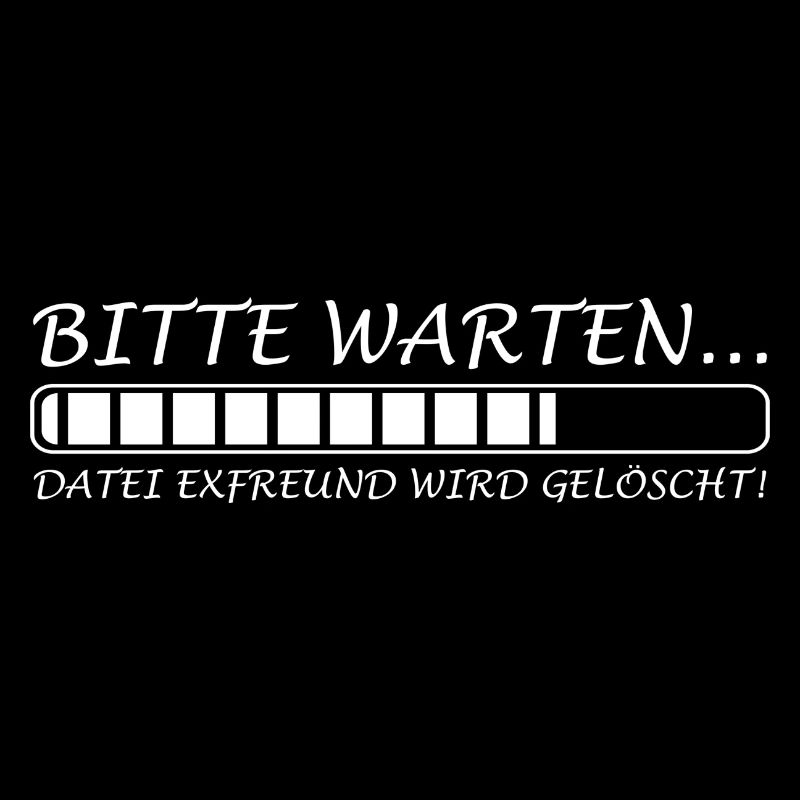 Bitte warten Datei Exfreund wird gelöscht