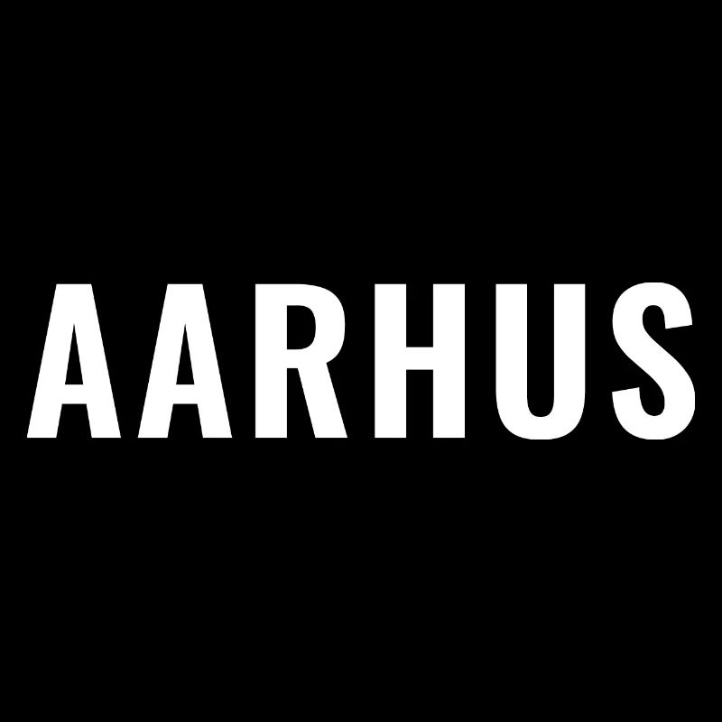 Aarhus Scandinavian Typography Minimal