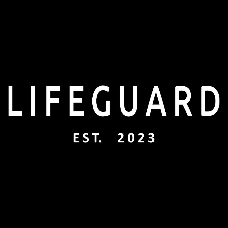 Lifeguard Est. 2023 Graduated Lifeguard Student