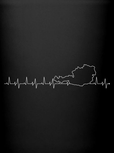 Heartbeat Map Silhouette