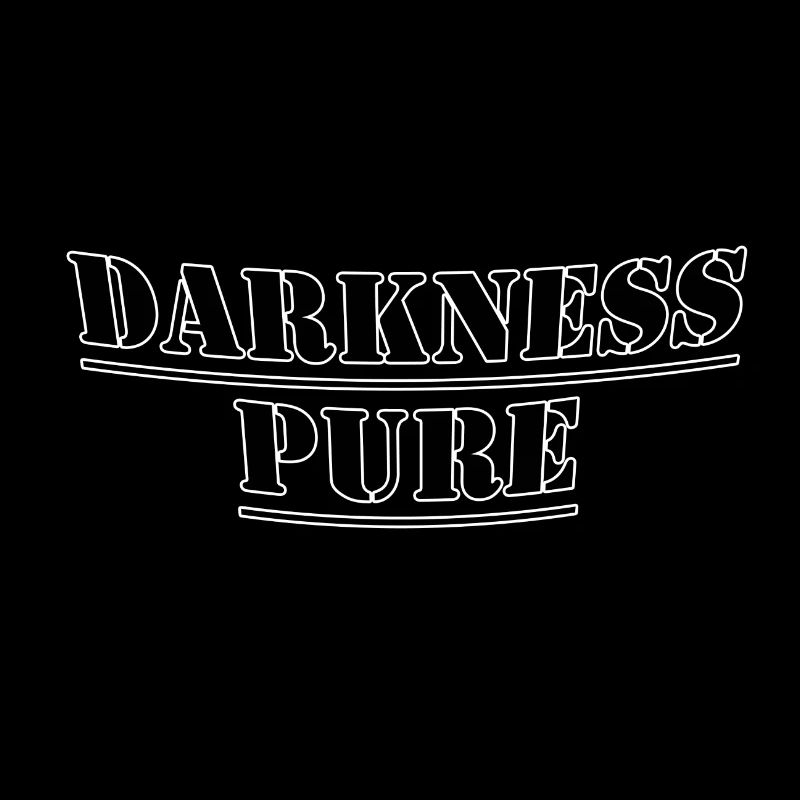 L’obscurité pure