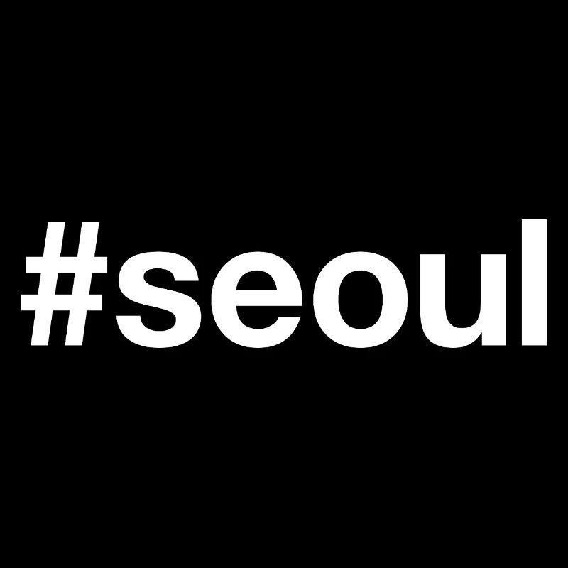 SEOUL Hashtag Corée