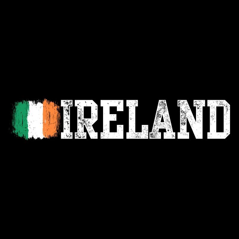 Tricolore du coup de pinceau d’Irlande