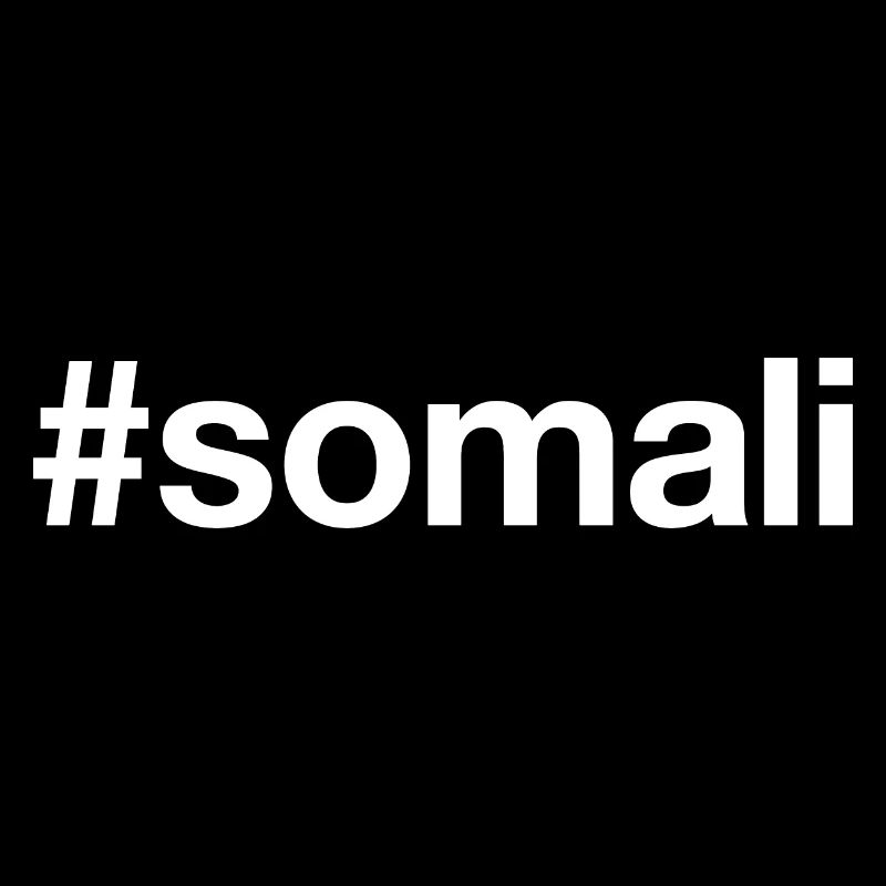 SOMALI Hashtag Somalie
